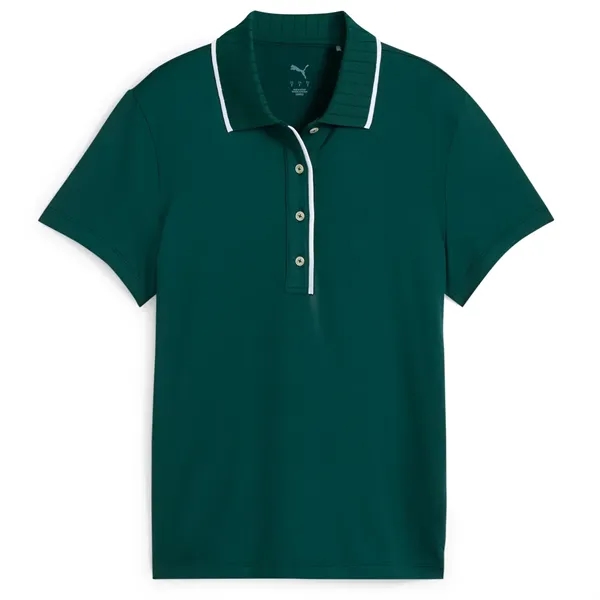 PUMA® CLOUDSPUN Bridges Women's Golf Polo Shirt - PUMA® CLOUDSPUN Bridges Women's Golf Polo Shirt - Image 4 of 10
