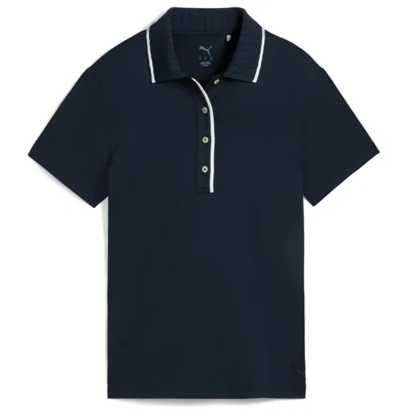 PUMA® CLOUDSPUN Bridges Women's Golf Polo Shirt - PUMA® CLOUDSPUN Bridges Women's Golf Polo Shirt - Image 5 of 10