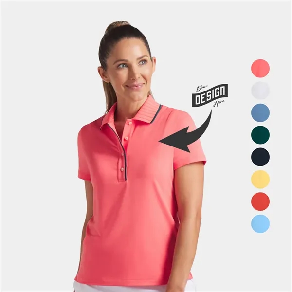 PUMA® CLOUDSPUN Bridges Women's Golf Polo Shirt - PUMA® CLOUDSPUN Bridges Women's Golf Polo Shirt - Image 0 of 10