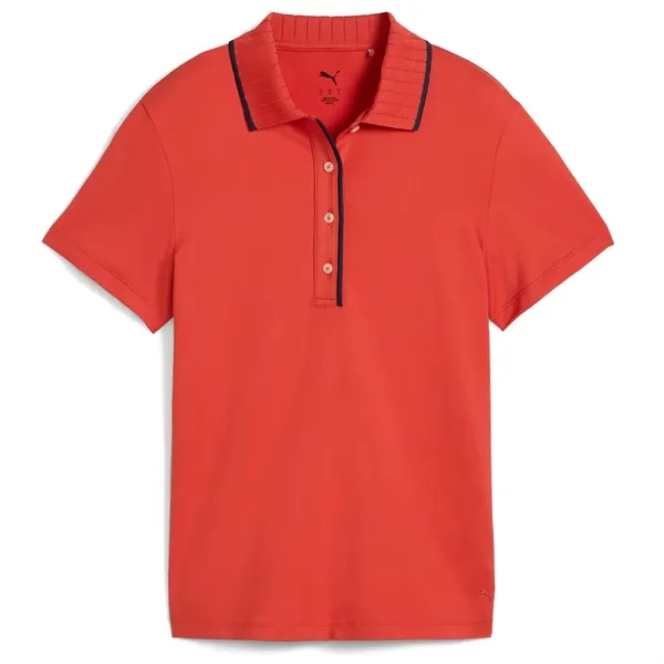 PUMA® CLOUDSPUN Bridges Women's Golf Polo Shirt - PUMA® CLOUDSPUN Bridges Women's Golf Polo Shirt - Image 7 of 10