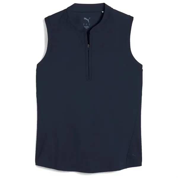 PUMA® Aerlon Mock Women's Quarter-Zip Golf Polo Shirt - PUMA® Aerlon Mock Women's Quarter-Zip Golf Polo Shirt - Image 3 of 8