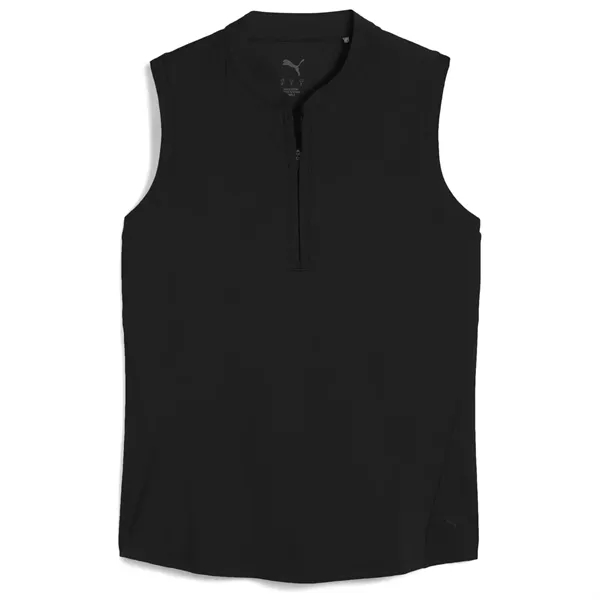 PUMA® Aerlon Mock Women's Quarter-Zip Golf Polo Shirt - PUMA® Aerlon Mock Women's Quarter-Zip Golf Polo Shirt - Image 5 of 8