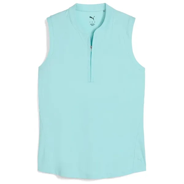 PUMA® Aerlon Mock Women's Quarter-Zip Golf Polo Shirt - PUMA® Aerlon Mock Women's Quarter-Zip Golf Polo Shirt - Image 7 of 8