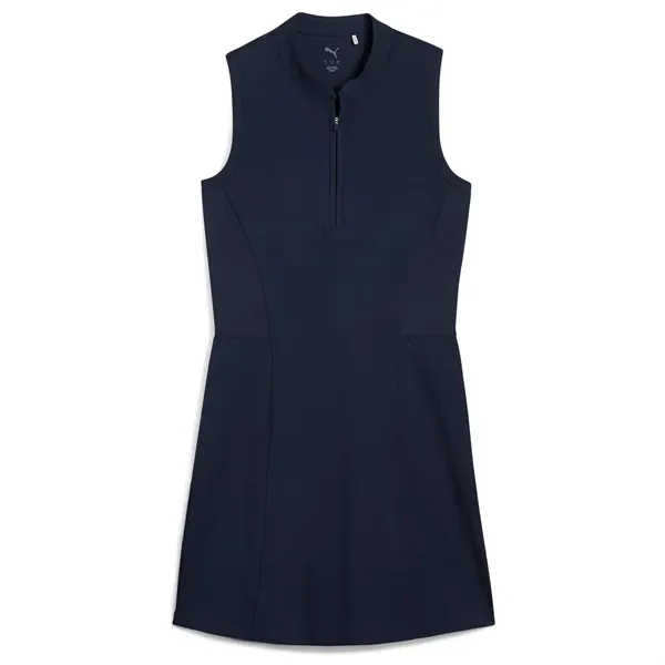 PUMA® Aerlon Mock Women's Sleeveless 1/4-Zip Golf Dress - PUMA® Aerlon Mock Women's Sleeveless 1/4-Zip Golf Dress - Image 4 of 8