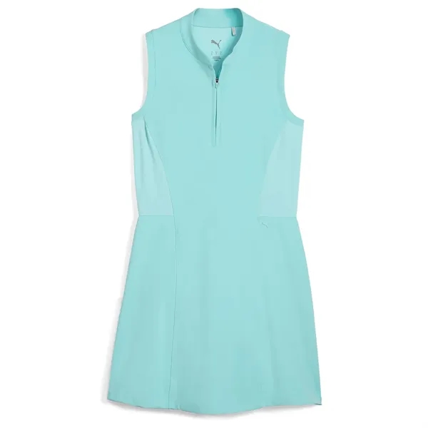 PUMA® Aerlon Mock Women's Sleeveless 1/4-Zip Golf Dress - PUMA® Aerlon Mock Women's Sleeveless 1/4-Zip Golf Dress - Image 7 of 8