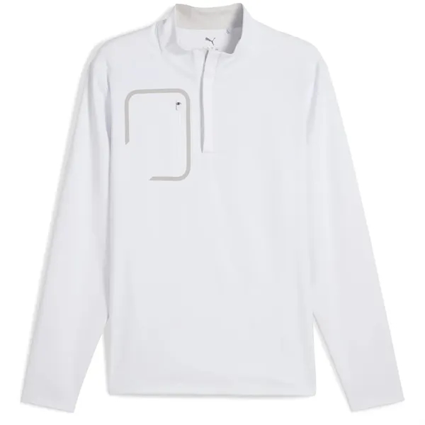 PUMA® CLOUDSPUN Tech UPF 50+ Men's Golf Quarter Zip - PUMA® CLOUDSPUN Tech UPF 50+ Men's Golf Quarter Zip - Image 4 of 4