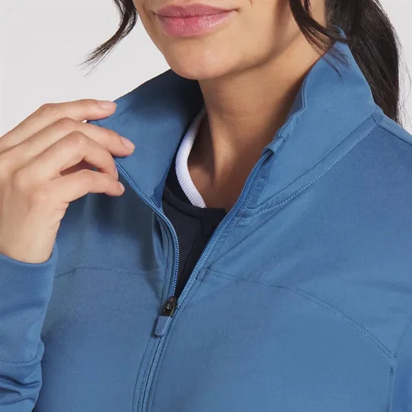 PUMA® CLOUDSPUN Isla UPF 40+ Women's Golf Quarter Zip - PUMA® CLOUDSPUN Isla UPF 40+ Women's Golf Quarter Zip - Image 2 of 7