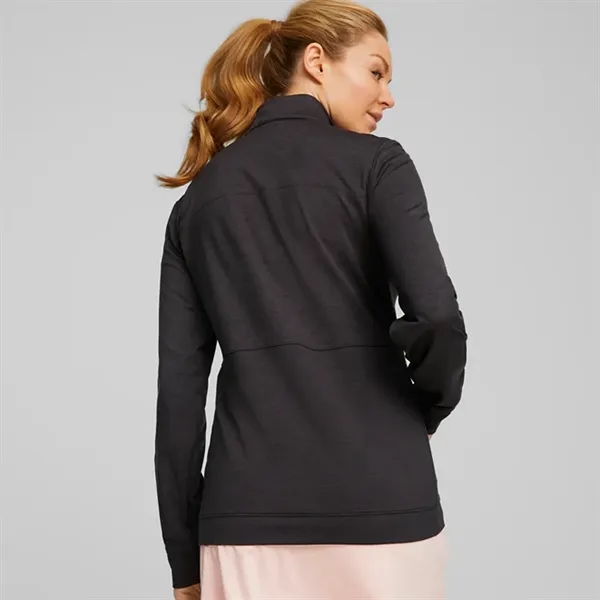 PUMA® CLOUDSPUN Rockaway UPF 40+ Women's Golf Quarter Zip - PUMA® CLOUDSPUN Rockaway UPF 40+ Women's Golf Quarter Zip - Image 1 of 5
