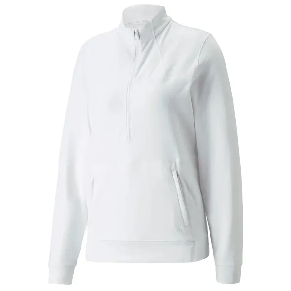 PUMA® CLOUDSPUN Rockaway UPF 40+ Women's Golf Quarter Zip - PUMA® CLOUDSPUN Rockaway UPF 40+ Women's Golf Quarter Zip - Image 3 of 5