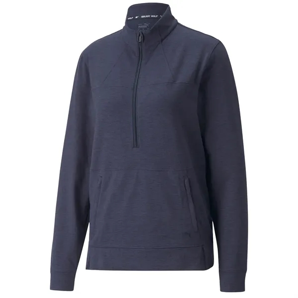 PUMA® CLOUDSPUN Rockaway UPF 40+ Women's Golf Quarter Zip - PUMA® CLOUDSPUN Rockaway UPF 40+ Women's Golf Quarter Zip - Image 4 of 5
