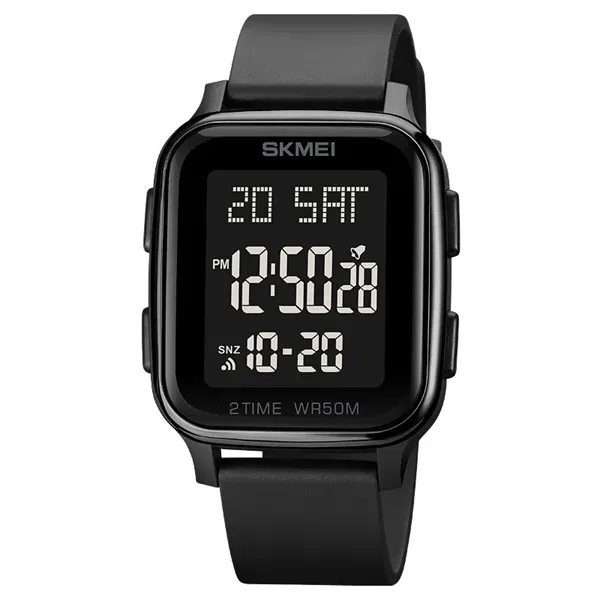 Multi-Function Square Digital Watch - Multi-Function Square Digital Watch - Image 0 of 4