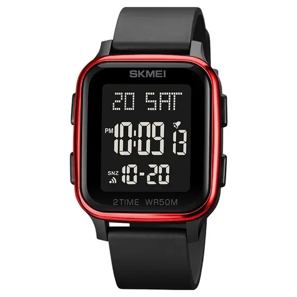 Multi-Function Square Digital Watch - Multi-Function Square Digital Watch - Image 1 of 4