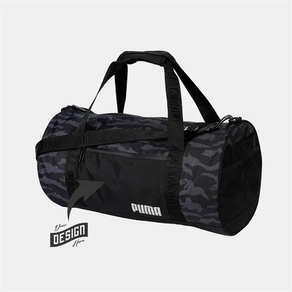 PUMA® Camo Golf Barrel Duffel Bag - PUMA® Camo Golf Barrel Duffel Bag - Image 0 of 1