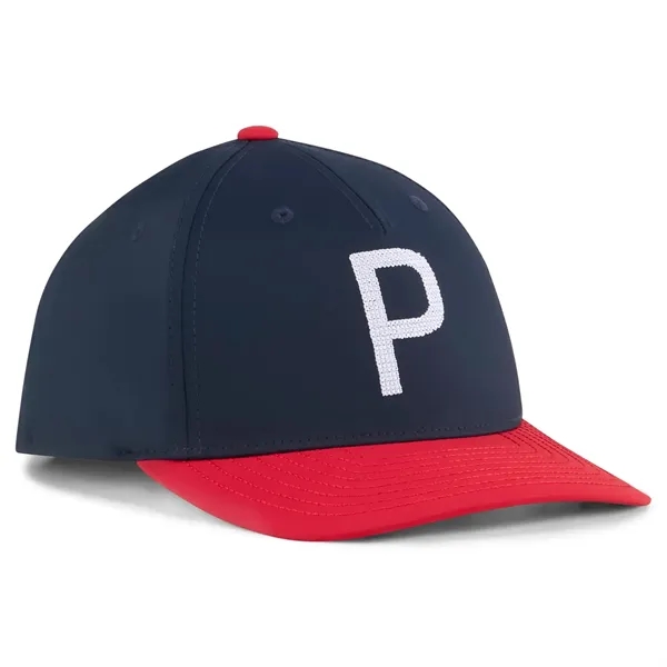 PUMA® 5-Panel Crafted P Men's Golf Cap - PUMA® 5-Panel Crafted P Men's Golf Cap - Image 2 of 5
