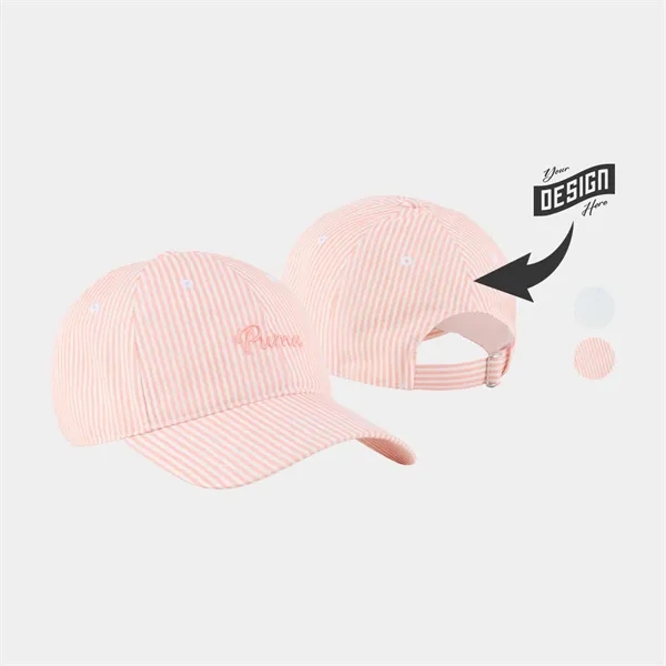 PUMA® Women's 6-Panel Seersucker Golf Hat - PUMA® Women's 6-Panel Seersucker Golf Hat - Image 0 of 3