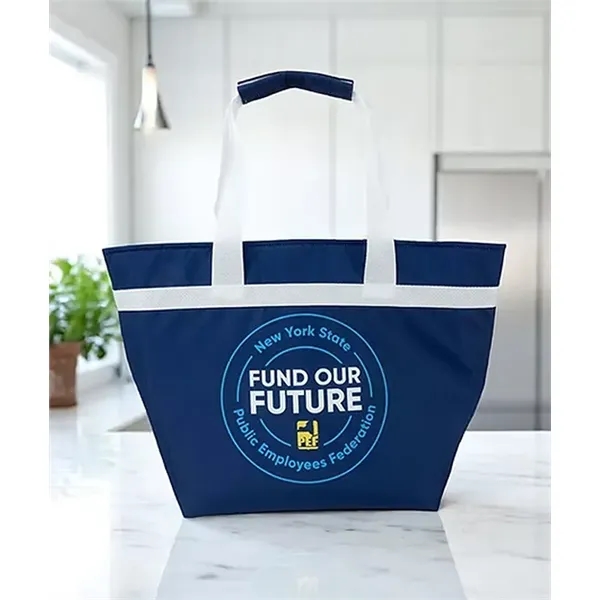 Sublimated Cooler Tote - Sublimated Cooler Tote - Image 0 of 7