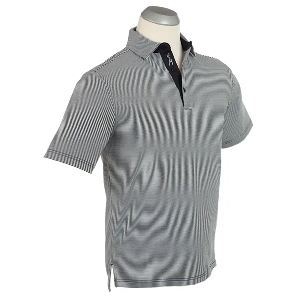 Bobby Jones Men's Performance Jersey Mini Feed-Stripe Polo - Bobby Jones Men's Performance Jersey Mini Feed-Stripe Polo - Image 1 of 7