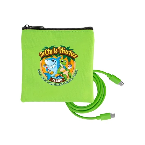 Colorful RPET C to C Cable Set - Colorful RPET C to C Cable Set - Image 8 of 18