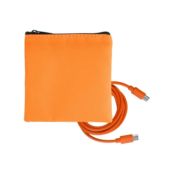 Colorful RPET C to C Cable Set - Colorful RPET C to C Cable Set - Image 11 of 18