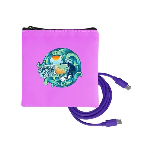 Colorful RPET C to C Cable Set - Colorful RPET C to C Cable Set - Image 12 of 18