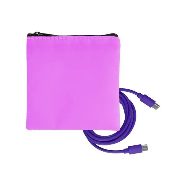 Colorful RPET C to C Cable Set - Colorful RPET C to C Cable Set - Image 13 of 18