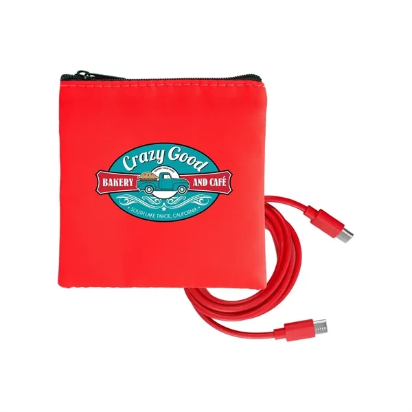 Colorful RPET C to C Cable Set - Colorful RPET C to C Cable Set - Image 14 of 18