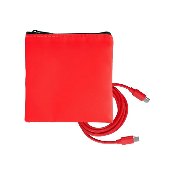 Colorful RPET C to C Cable Set - Colorful RPET C to C Cable Set - Image 15 of 18