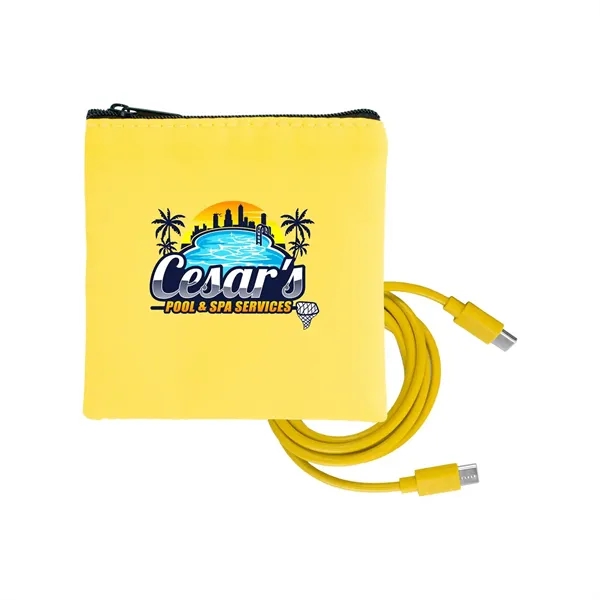 Colorful RPET C to C Cable Set - Colorful RPET C to C Cable Set - Image 16 of 18