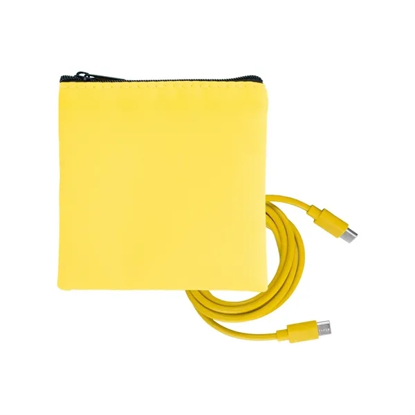 Colorful RPET C to C Cable Set - Colorful RPET C to C Cable Set - Image 17 of 18