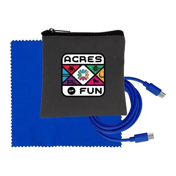 Gray Executive C to C Cable & Cloth Set - Gray Executive C to C Cable & Cloth Set - Image 3 of 18