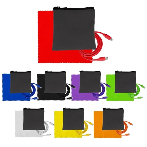 Gray Executive C to C Cable & Cloth Set - Gray Executive C to C Cable & Cloth Set - Image 5 of 18