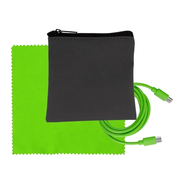 Gray Executive C to C Cable & Cloth Set - Gray Executive C to C Cable & Cloth Set - Image 7 of 18