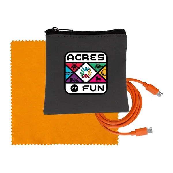 Gray Executive C to C Cable & Cloth Set - Gray Executive C to C Cable & Cloth Set - Image 8 of 18