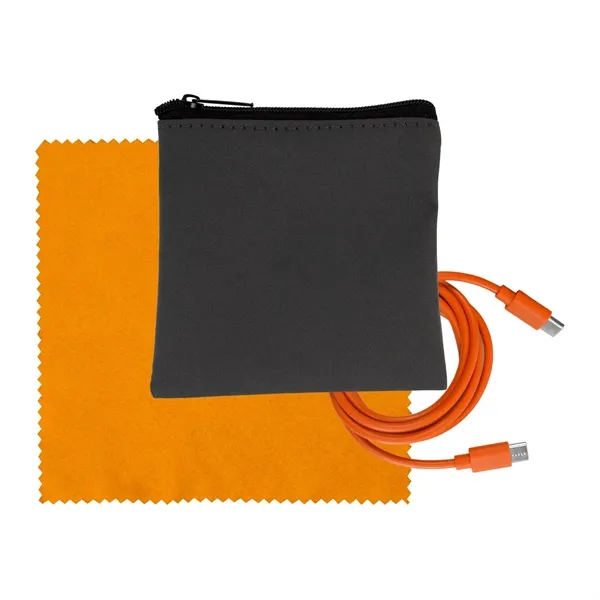 Gray Executive C to C Cable & Cloth Set - Gray Executive C to C Cable & Cloth Set - Image 9 of 18