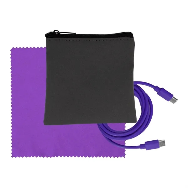 Gray Executive C to C Cable & Cloth Set - Gray Executive C to C Cable & Cloth Set - Image 11 of 18