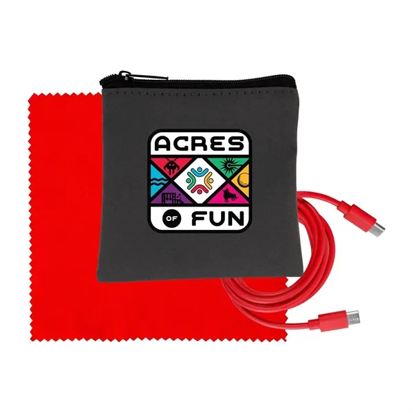 Gray Executive C to C Cable & Cloth Set - Gray Executive C to C Cable & Cloth Set - Image 12 of 18