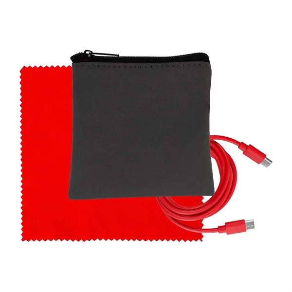 Gray Executive C to C Cable & Cloth Set - Gray Executive C to C Cable & Cloth Set - Image 13 of 18