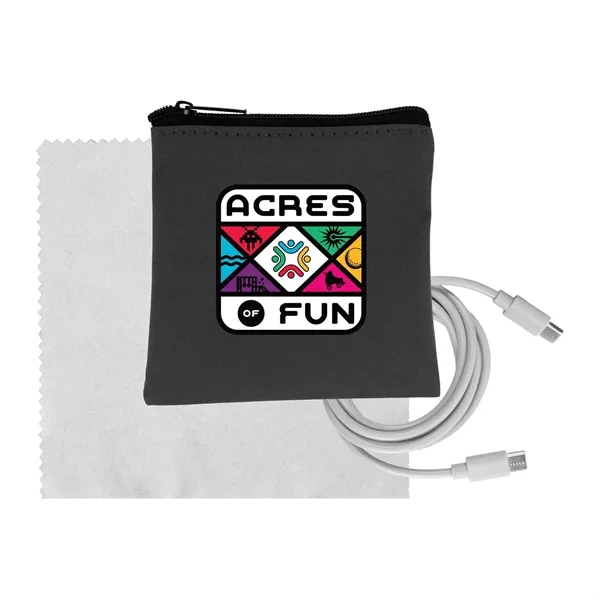 Gray Executive C to C Cable & Cloth Set - Gray Executive C to C Cable & Cloth Set - Image 14 of 18