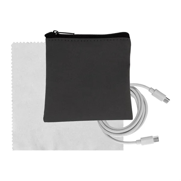 Gray Executive C to C Cable & Cloth Set - Gray Executive C to C Cable & Cloth Set - Image 15 of 18