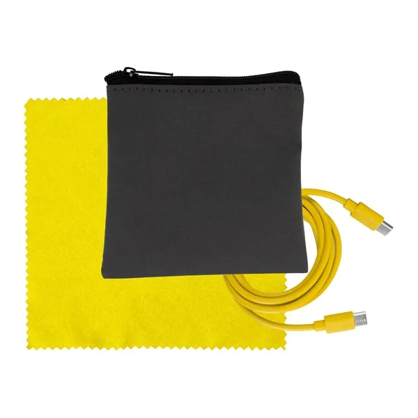 Gray Executive C to C Cable & Cloth Set - Gray Executive C to C Cable & Cloth Set - Image 17 of 18