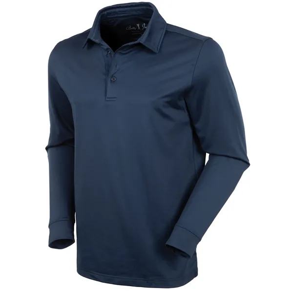 Bobby Jones Men's Gamer Long-Sleeve Jersey Polo - Bobby Jones Men's Gamer Long-Sleeve Jersey Polo - Image 0 of 2