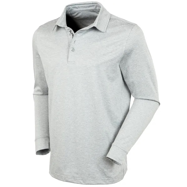 Bobby Jones Men's Gamer Long-Sleeve Jersey Polo - Bobby Jones Men's Gamer Long-Sleeve Jersey Polo - Image 1 of 2