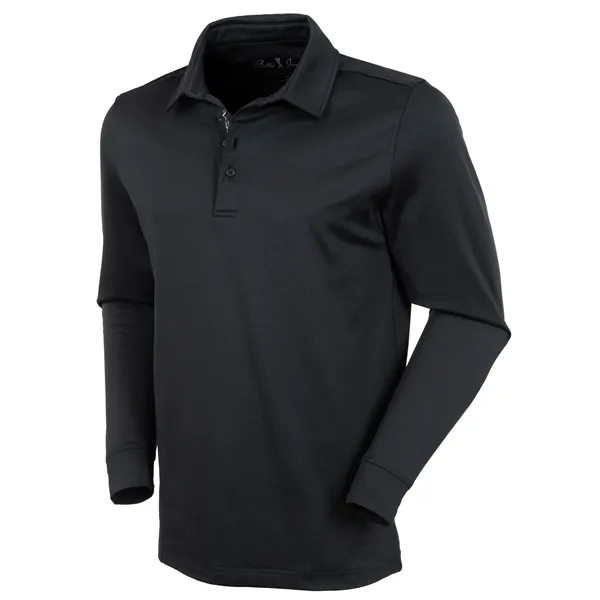 Bobby Jones Men's Gamer Long-Sleeve Jersey Polo - Bobby Jones Men's Gamer Long-Sleeve Jersey Polo - Image 2 of 2