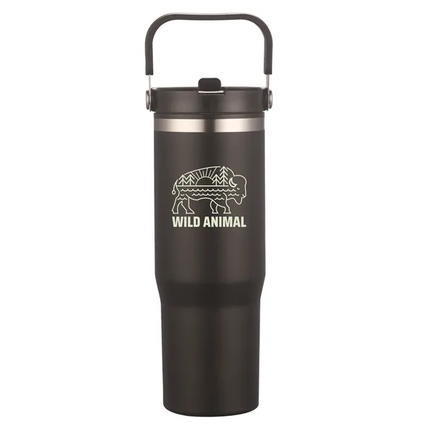 30 oz Double Wall Tumbler with Carrier - 30 oz Double Wall Tumbler with Carrier - Image 3 of 15
