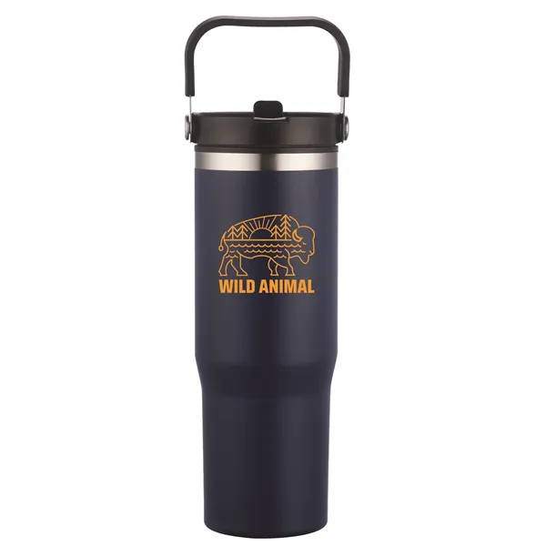 30 oz Double Wall Tumbler with Carrier - 30 oz Double Wall Tumbler with Carrier - Image 9 of 15