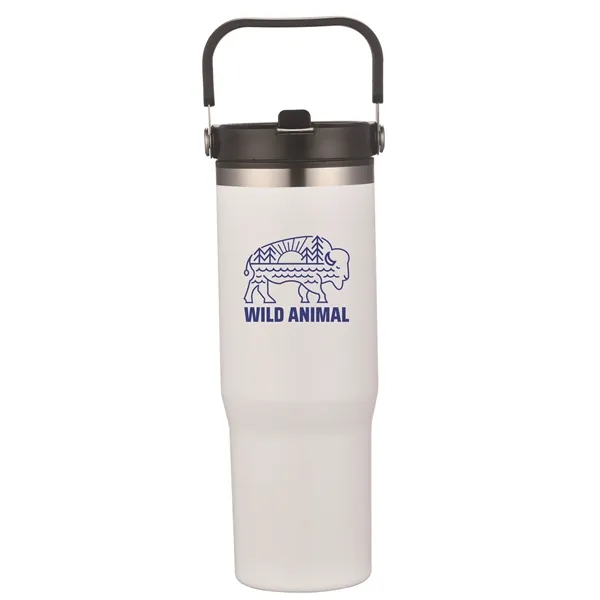 30 oz Double Wall Tumbler with Carrier - 30 oz Double Wall Tumbler with Carrier - Image 15 of 15