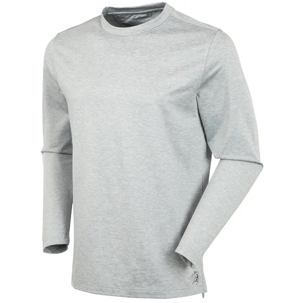 Bobby Jones Men's Gamer Long-Sleeve Jersey Crew Neck Tee - Bobby Jones Men's Gamer Long-Sleeve Jersey Crew Neck Tee - Image 2 of 5