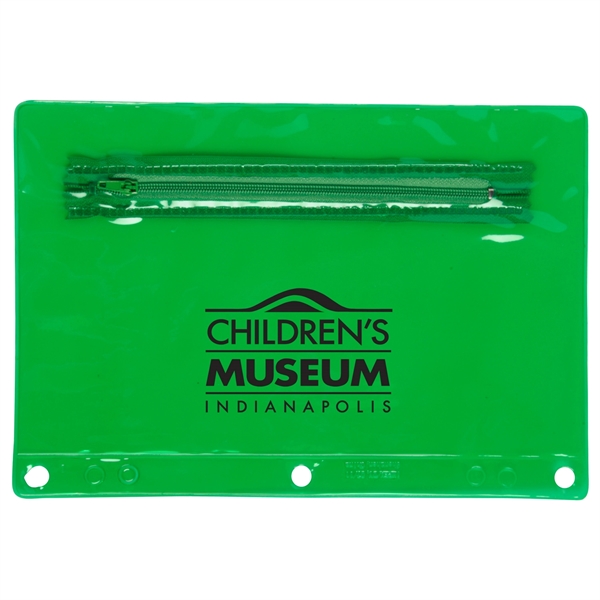Translucent School Pencil Pouch - Translucent School Pencil Pouch - Image 3 of 10