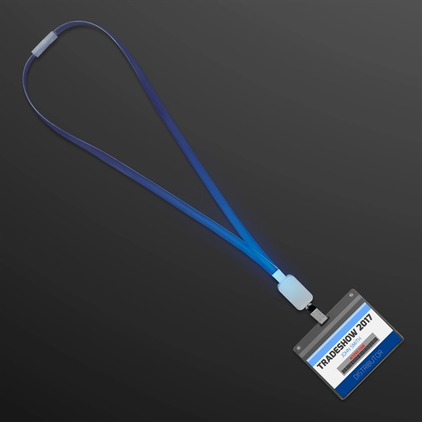 Supernova Light Lanyards, LED Badge Holders - Supernova Light Lanyards, LED Badge Holders - Image 5 of 9