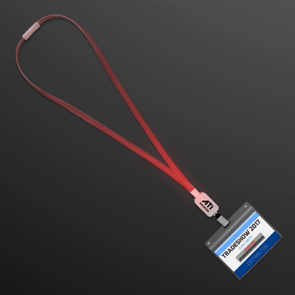 Supernova Light Lanyards, LED Badge Holders - Supernova Light Lanyards, LED Badge Holders - Image 7 of 9